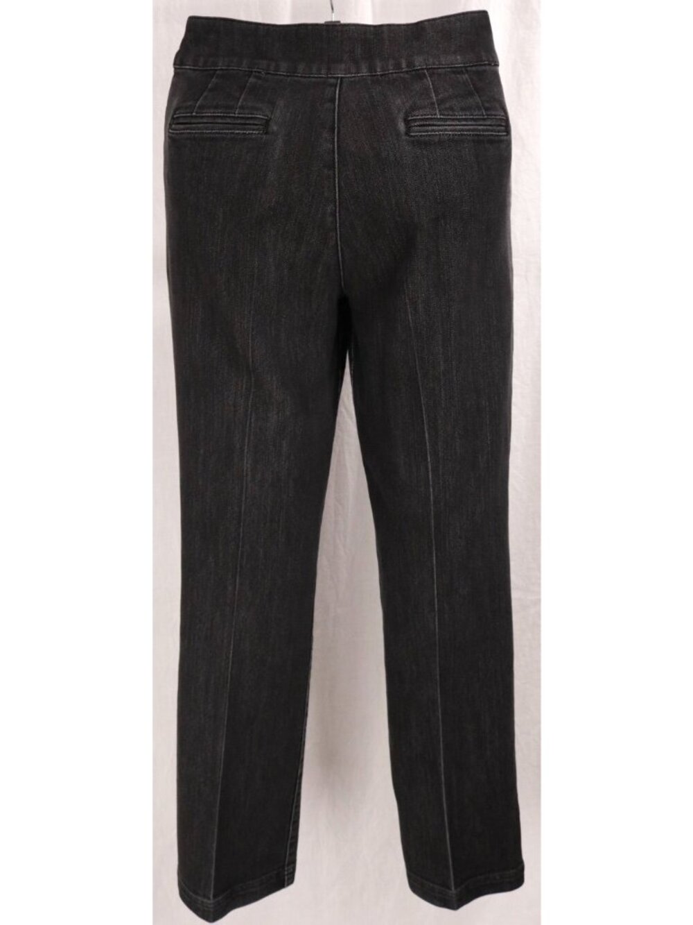 Quiet Luxury Chicos Platinum Jeans Womens 0.5 Reg Black Ultimate Fit Denim VTG - Picture 3 of 10